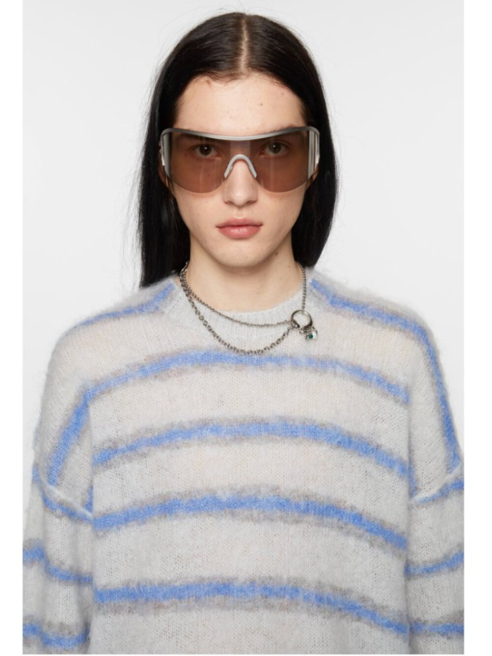 Acne Studios Kwatta Vase Striped Sweater (Size: Medium)